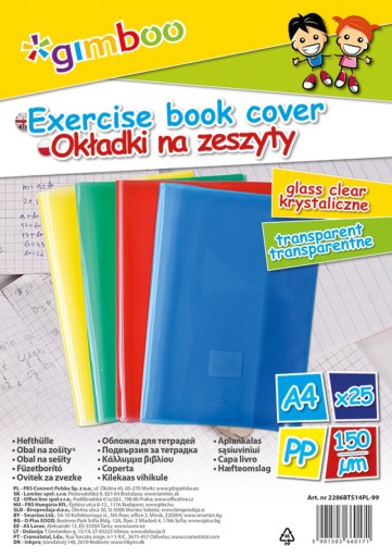 Kryštálový obal na notebook A4, mix farieb