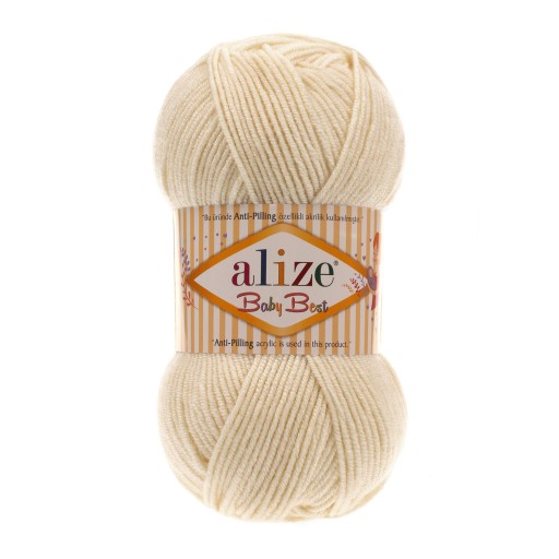 Baby Best priadza - 01 Creamy Anti-Pilling