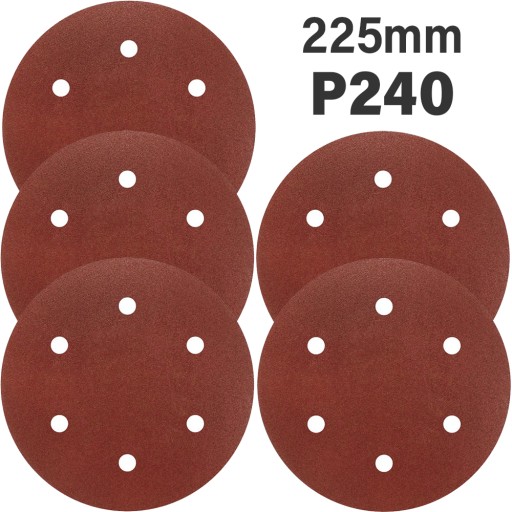 BRÚSNY PAPIER 225mm P240 BRÚSKA NA ŽIRAFA 5 ks