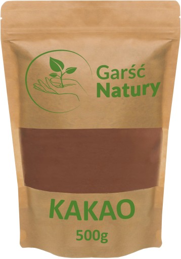PRÍRODNÉ TMAVÉ KAKAO Alkalizovaný prášok 500g Silné pravé kakao
