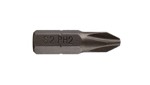 PH2 skrutkovacie bity 25mm 10 ks Philips magnetické Klimas