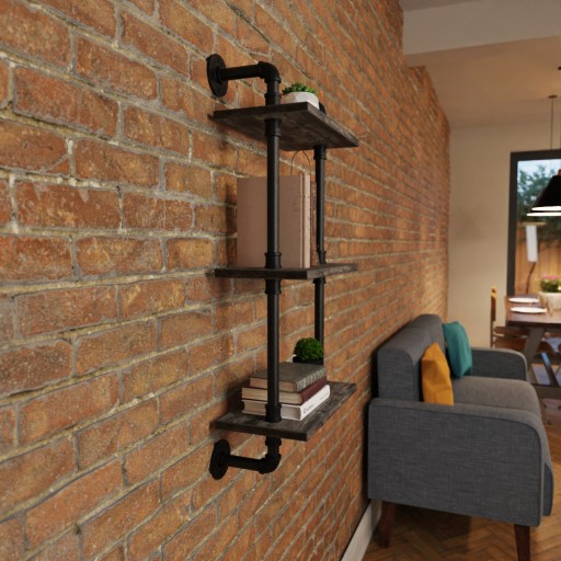 Potrubie 10cm Loft Industrial 3/4