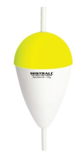 Mistrall Sumec plavák 180g žltá/biela