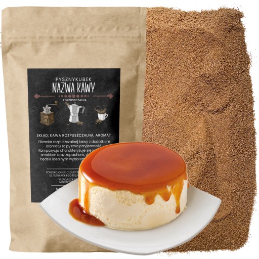 INSTANTNÁ káva s príchuťou CREME BRULEE 100g