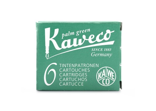 Kazety Kaweco Palm Green 6 ks.