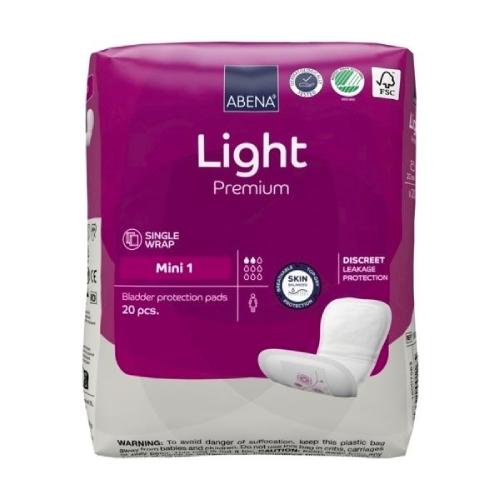 Vložky ABENA Light Premium Mini 1, 20 ks