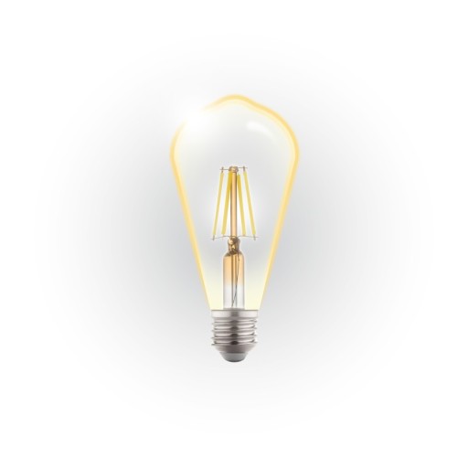 RETRO EDISON ST64 E27 LED ŽIAROVKA 230V 8W TEPL