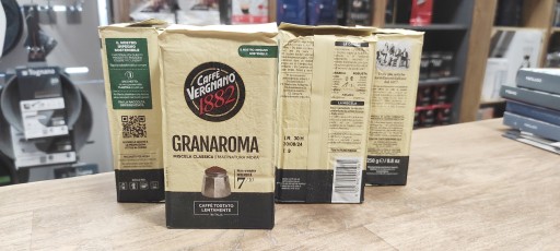 Vergnano Granaroma 250g Mletá moka do kávovarov