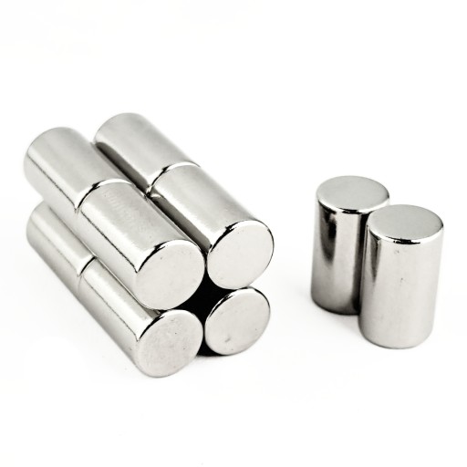 VALEC NEODYMOVÝ MAGNET 6x10 N38 SADA 10ks