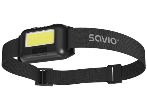 COB LED čelovka SAVIO FL-01 Čelovka na batérie 140Lm 10m 4 režimy