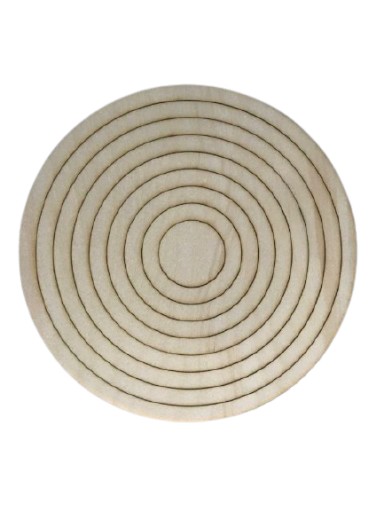 Drevená obruč, základňa, lapač, kruh MACRAME 8 ks