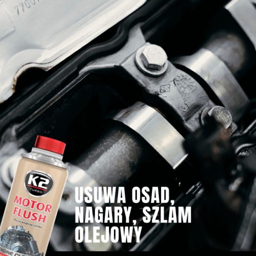 K2 PREPLACHOVANIE MOTORA 250ML VYPLACHOVANIE VNÚTORNÉHO MOTORU