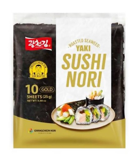 Riasy, riasy na sushi Yaki Nori GOLD 10 ks.