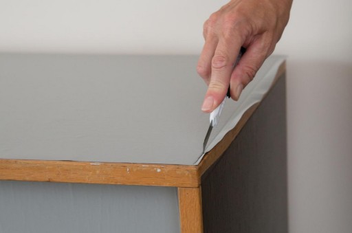 Dyha na nábytkový stôl DIY Farba Grey Gloss 45cm