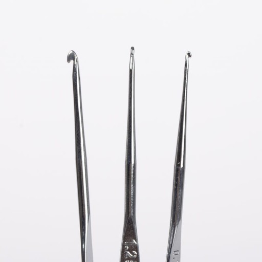 Háčik na háčkovanie Drops Basic Steel 1,5 mm - oceľ