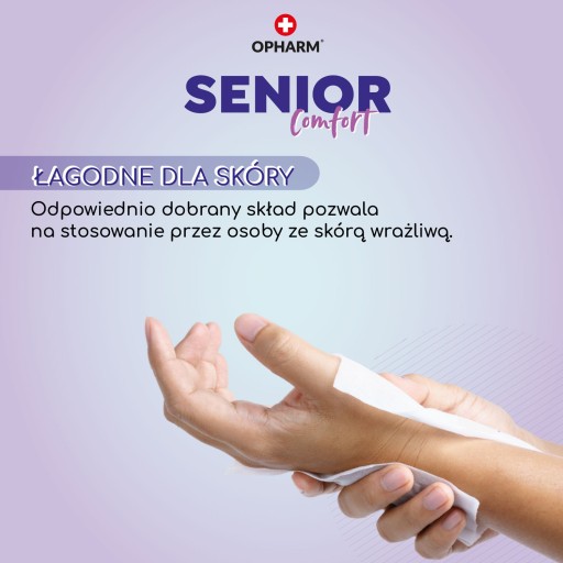 Senior Comfort Opharm vlhčené obrúsky 72 ks.