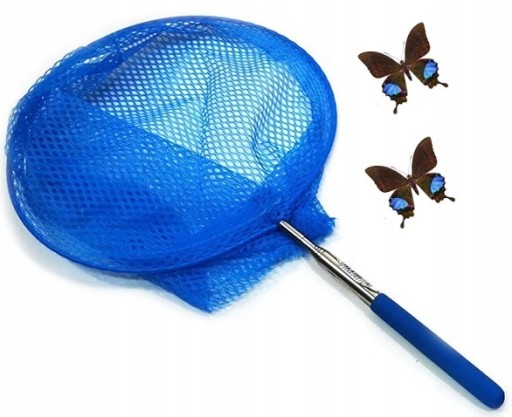 TELESKOPICKÁ sieť na motýle, ryby a hmyz