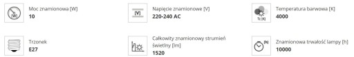 XLED žiarovka A60 E27 10W 1520lm teplá Kanlux