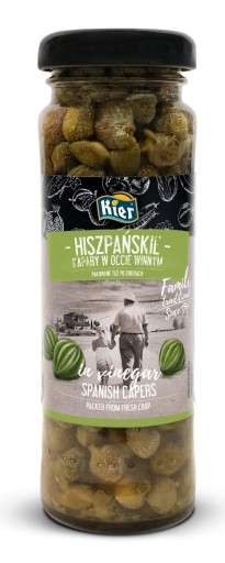 Španielske kapary vo vínnom octe 110ml Kier