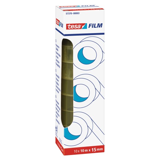TESA 10 kusov KANCELÁRSKA LEPIACE PÁSKA 10m x 15mm