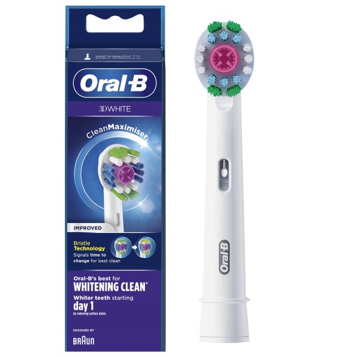 100% ORIGINÁL ORAL-B 3D BIELY HROT NA ELEKTRICKÚ ZUBNÚ KEFKU