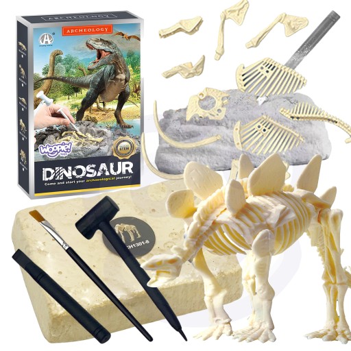 ARCHEOLÓG VYKOPÁVANIE KOSTRA DINOSAURA 3D HRAČKA DARČEK MINE EDU