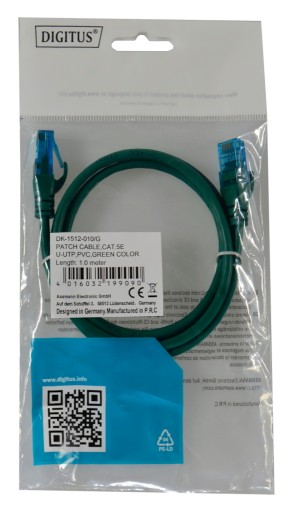 Lan Ethernet RJ45 sieťový kábel 1m CAT 5e