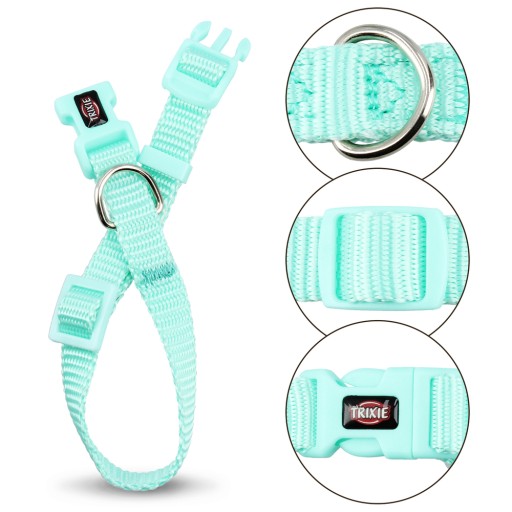 Trixie Nylonový obojok pre psov 15-25 cm, mint