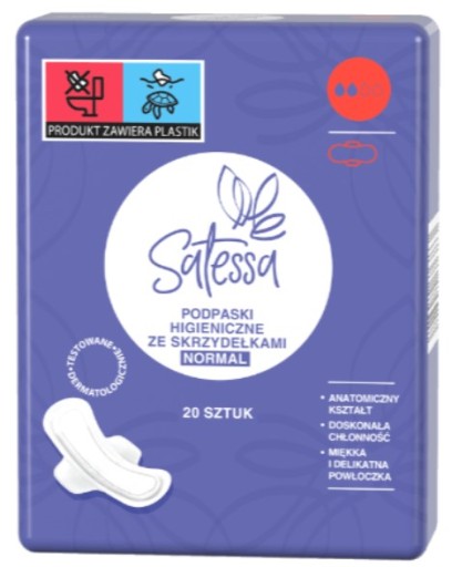 MATTES Hygienické vložky Normal Wings s krídelkami 10 ks.
