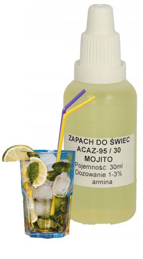 MOJITO PARAFÍN VOSK DO SVIEČKY 10 ML