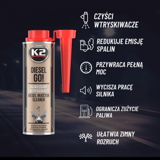 PRÍPRAVA NA ČISTENIE VSTREKOVAČA K2 DIESEL GO