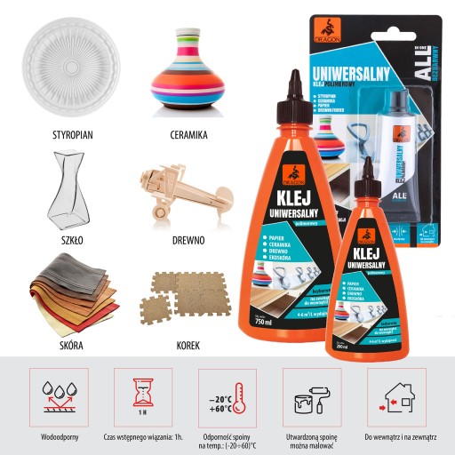 Univerzálne polymérové lepidlo DRAGON 200 ml