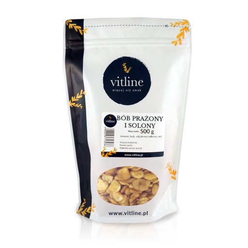 Fazuľa pražená a solená 500 g VITLINE