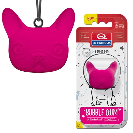 Vôňa do auta COSMIC DOG Bubble Gum KEYRING