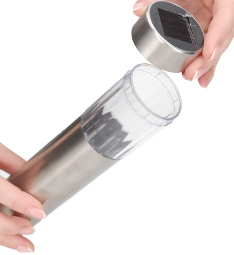 LAMPA, SOLÁRNE LED LAMPA, ČERPADLÁ ZÁHRADNÁ LAMPA