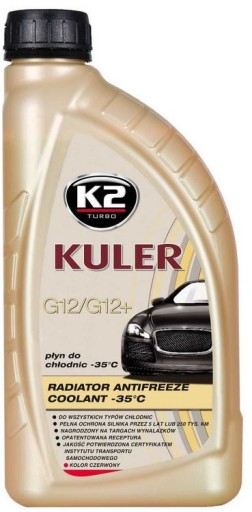 K2 KULER G12 RED chladiaca kvapalina 1L T201C