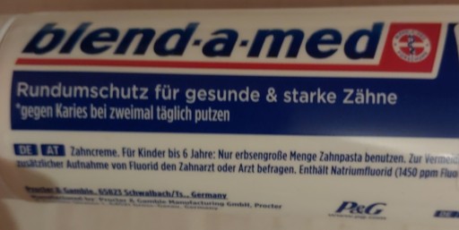 blend-a-med Rundumschutz Classic 24h chráni pred zubným kazom Pasta 125ML