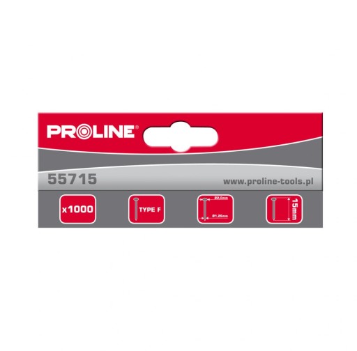 Klince typ F 45mm 2,0x126mm 1000 kusov PROLINE (55745)