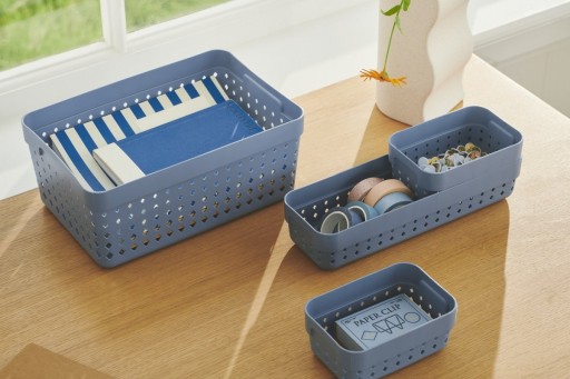 Košík, košík, organizér na nádoby SOUL XL Blue