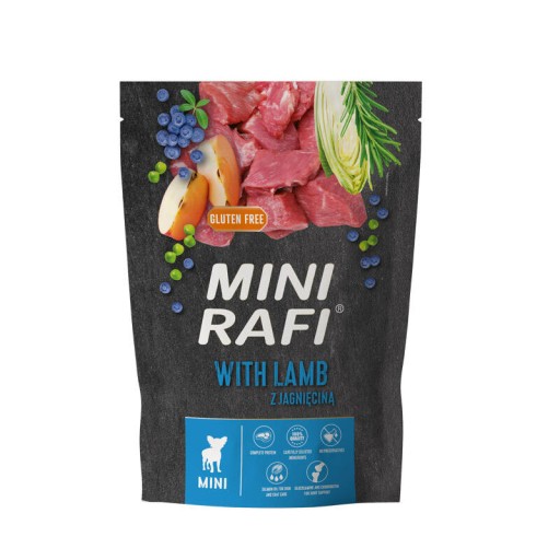 Rafi Mini Dry krmivo pre psov s jahňacím mäsom 150 g