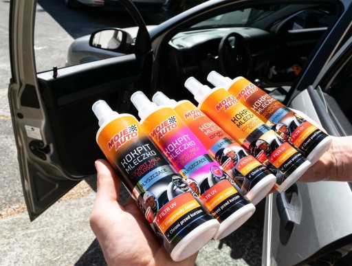 MLIEKO MOJE AUTO 300ML DO KOKPITU JABLKO MAT