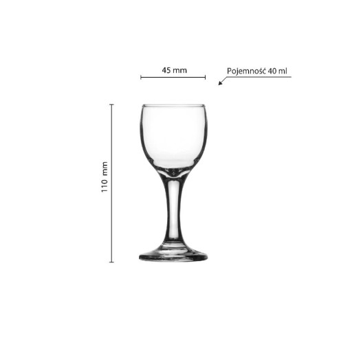 GLASMARK Pohár 40 ml Ristorante