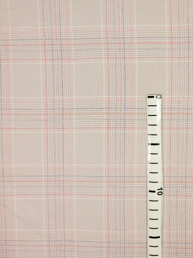 Károvaný materiál, elegantná látka na sako a nohavice