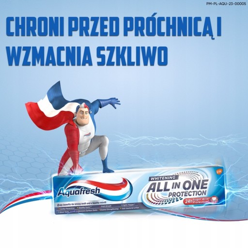 Aquafresh All In One Crystal White 100 ml