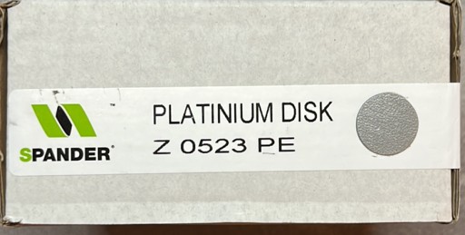 Kronospan K - 0523 PE Platinium Disc nábytková zátka
