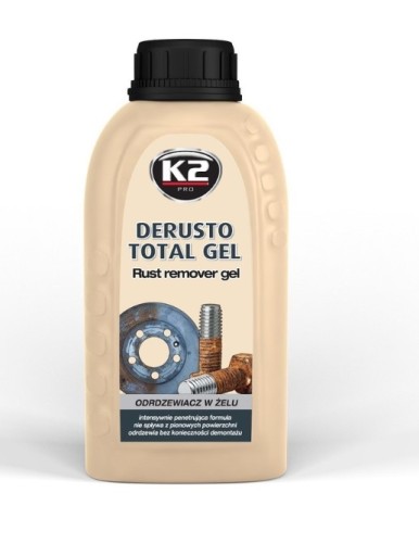 Gél na odstraňovanie hrdze K2 L375 250 ml