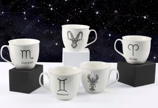 Porcelánový hrnček Zodiac 550 ml Aries AMBITION