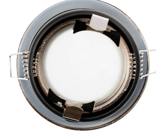 Svietidlo HALOGEN Okrúhle AQUS GU10 IP44 Satin