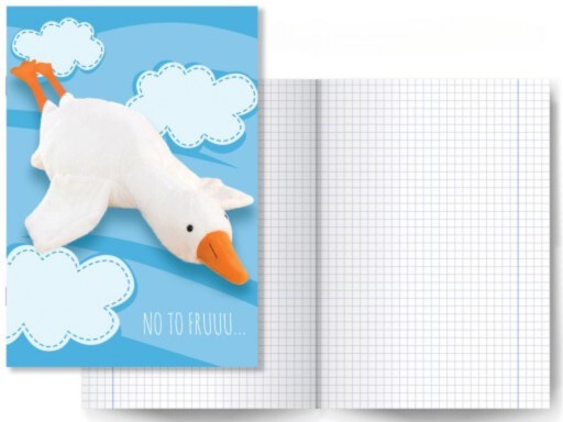 ŠKOLSKÝ SET Notebooky Húska Plyšový maskot
