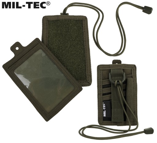 CASE Puzdro na dokumenty Pass ID MIL-TEC OLIVE